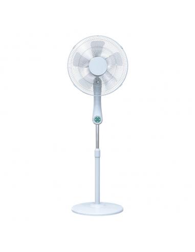 Ventilador Suelo Silencioso Con Mando. Ø 43 cm. Altura 140cm. 55 watt. 55 watt. Ventilador programable. Ventilador oscilante.