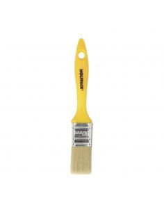 Paletina Profesional Cerda Blanca Ancho 30 mm. Cerdas Naturales Mango Plastico Ergonomico, Brocha Pintor, Pincel Pintura