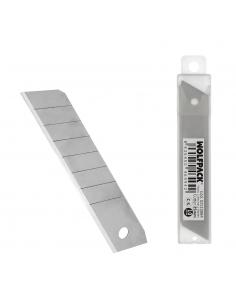 Hoja Cutter 18 mm. (Estuche 10 Piezas) Acero al Carbono.