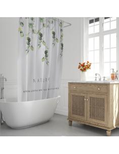 Cortina Ducha Nature 180x200cm. Impermeable