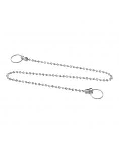 Cadena De Bolas 380 mm. Cadena Para Tapon Lavabo, Cadena Tapon Fregadero,