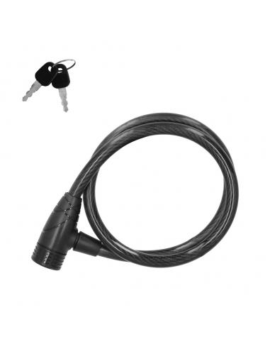 Cable Bicicleta Con Llave 12 mm. x 80 cm.