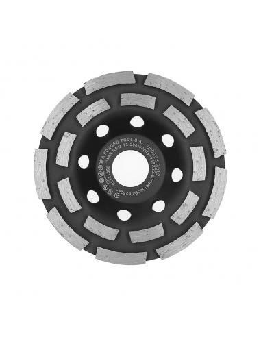 Disco Diamante 115 Mm Doble Corona Segmentado
