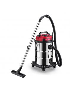 Aspirador Inoxidable 30 Litros / 1400 Watt. Interruptor Sincronizado.