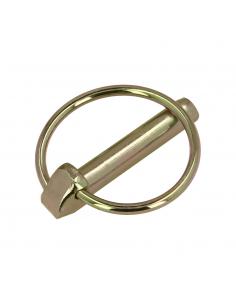 Pasador Anilla Ø 8 x 55 mm. Acero Zincado, Pasadores Anillas, Pasador Remolque, Pasador Tractor, Pasador Bulones Tractor