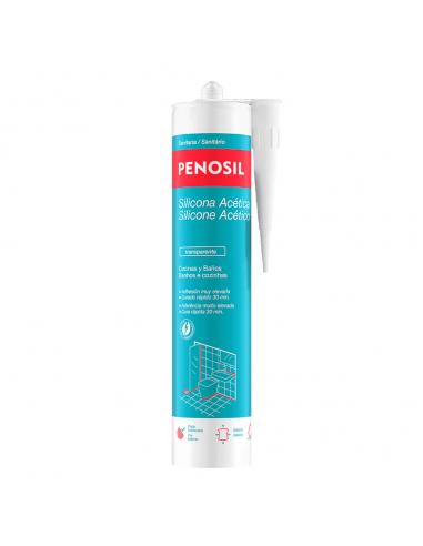 Silicona Acida Transparente Cocina y Baño 280 ml.