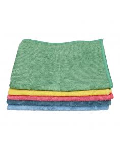 Paño Microfibra 35 x 40 cm / 250 Gramos (Pack 5 Piezas)