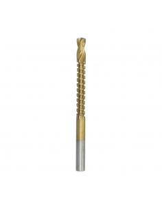 Fresa Rotativa Para Metales HSS Ø 6 x 80 mm. Para Taladro / Fresadora