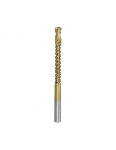 Fresa Rotativa Para Metales HSS Ø 6 x 80 mm. Para Taladro / Fresadora