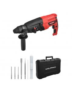 Martillo Perforador SDS PLUS 900 Watt. Con Accesorios y Maletin