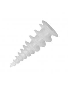 Taco Nylon Pladur Autotaladrante 15×37 Mm. 100 Unidades.