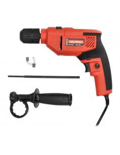 Taladro Percutor 710 Watt 13 mm. Con Variador de Velocidad. Incluye Empuñadura y Guia Metalica.