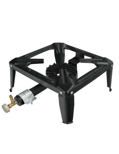 Hornillo Gas 4 Pies 30x30 cm. Potencia 4.000 Watts.