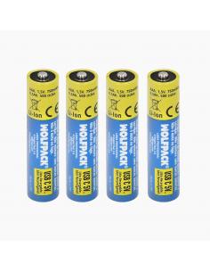 Pila Litio Recargable "AAA" 1,5V USB-C (4 Unidades)