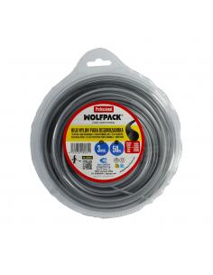 Hilo Nylon/Aluminio Redondo Profesional 3,0mm (Rollo 50mt.)