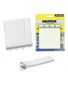 Tiras Colgadoras Adhesicas Con Velcro 19 x 85 mm. Blister 4 unidades