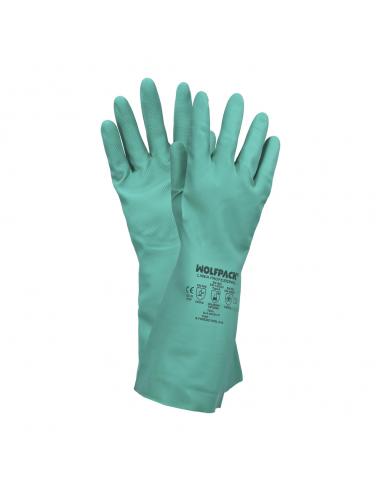 Guante Nitrilo Oil Resistant Talla M 8" (Par)