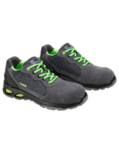 Zapato Seguridad Maurer S1 Modelo Arlaz Antideslizante con Suela Composite y Resistencia a los Hidrocarburos. Talla 44.