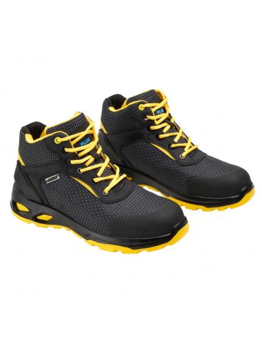 Bota Seguridad Maurer S3 Modelo Amerina Antideslizante con Suela Composite y Resistencia a los Hidrocarburos. Talla 40.