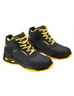 Bota Seguridad Maurer S3 Modelo Amerina Antideslizante con Suela Composite y Resistencia a los Hidrocarburos. Talla 41.