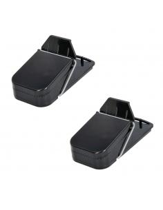 Trampa ratones plastico 9.5 x 4.7 cm. (Bolsa 2 unidades)