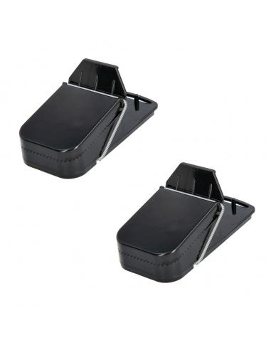 Trampa ratones plastico 9.5 x 4.7 cm. (Bolsa 2 unidades)