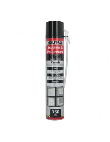 Espuma Poliuretano 750 Ml.Con Canula Entry