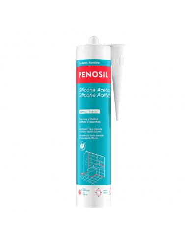 Silicona Acida Blanca Cocina y Baño 280 ml.