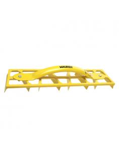 Rascador Yeso Maurer Aluminio 450x90mm. - Imagen 1
