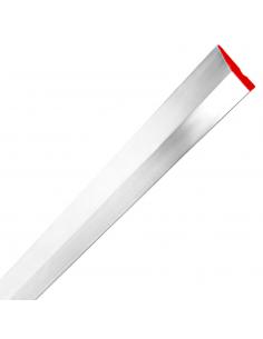 Regla Aluminio Trapezoidal Para Alisar Mortero 90x20 mm. Longitud 200 cm.