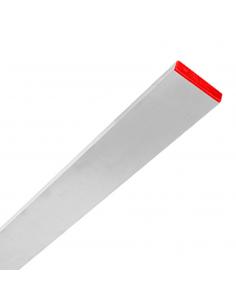 Regla Aluminio Rectangular Para Alisar Mortero 80x20 mm. Longitud 200 cm.
