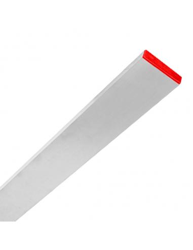 Regla Aluminio Rectangular Para Alisar Mortero 80x20 mm. Longitud 250 cm.