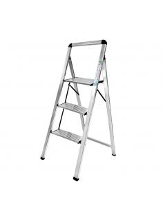 Escalera Plana Aluminio 3 Peldaños