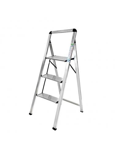 Escalera Plana Aluminio 3 Peldaños
