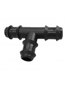 Te Simple Para Tuberias Goteo Ø 16 mm. (Bolsa 100 Piezas) Riego Por Goteo, Microaspersión, Nebulización