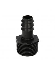 Enlace Union Rosca Macho 3/4" A Toma Para Tuberias Goteo Ø 16 mm. (Bolsa 100 Pzs) Riego Por Goteo, Microaspersión, Nebulizacion