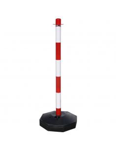Poste Para Cadena Plastico 90 cm. Con Base
