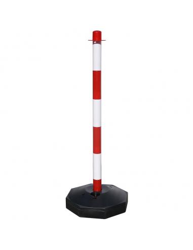 Poste Para Cadena Plastico 90 cm. Con Base