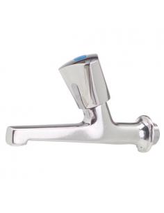 Grifo Fregadero 12 cm- 1/2" Cromo Volante Metal - Imagen 1