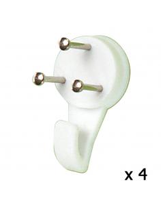 Cuelga Cuadros Gancho Pequeño (Blister 4 unidades) Clavar - Imagen 1