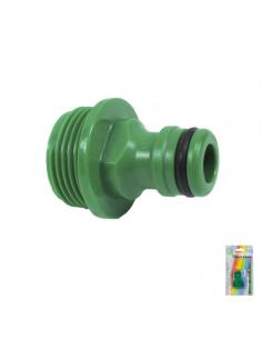 Adaptador Manguera Plastico 3/4 Macho Blister - Imagen 1