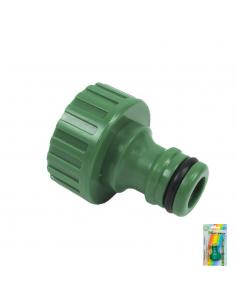 Adaptador Manguera Plastico 3/4 hembra  Blister - Imagen 1