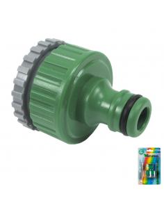 Adaptador Manguera Plástico 3/4 - 1" Hembra   Blister - Imagen 1
