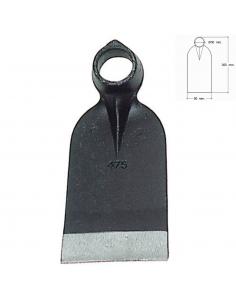 Azada Forjada Sin Mango 207/  475 Gramos - Imagen 1