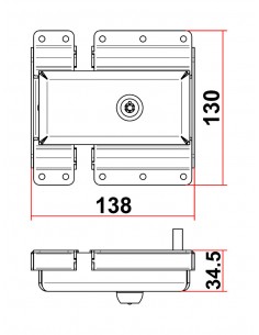 Candado Transporte SAG NOVA+ 2