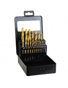 Estuche Brocas Hss Titanio 1-10 mm. 19 Piezas - Imagen 1