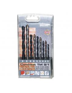 Estuche Brocas Alpen HSS / Widia 9 Piezas - Imagen 1