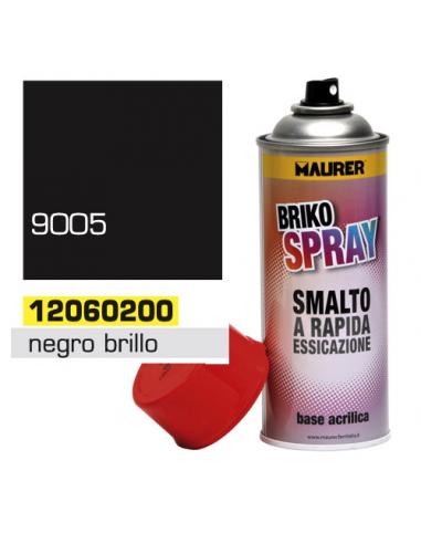 Spray Pintura Negro Brillo Profundo 400 ml. - Imagen 1