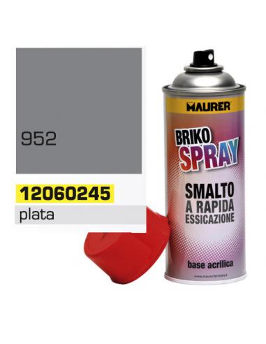 Spray Pintura Plata 400 ml. - Imagen 1