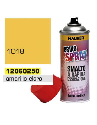 Spray Pintura Amarillo Claro Zinc 400 ml. - Imagen 1